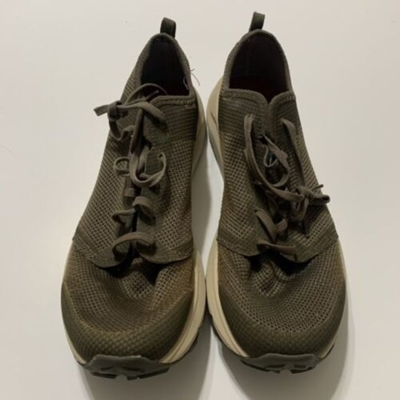 The North Face Litewave Flow Lace Hiking Shoe Olive Green Mesh Size 11.5 - Picture 8 of 10